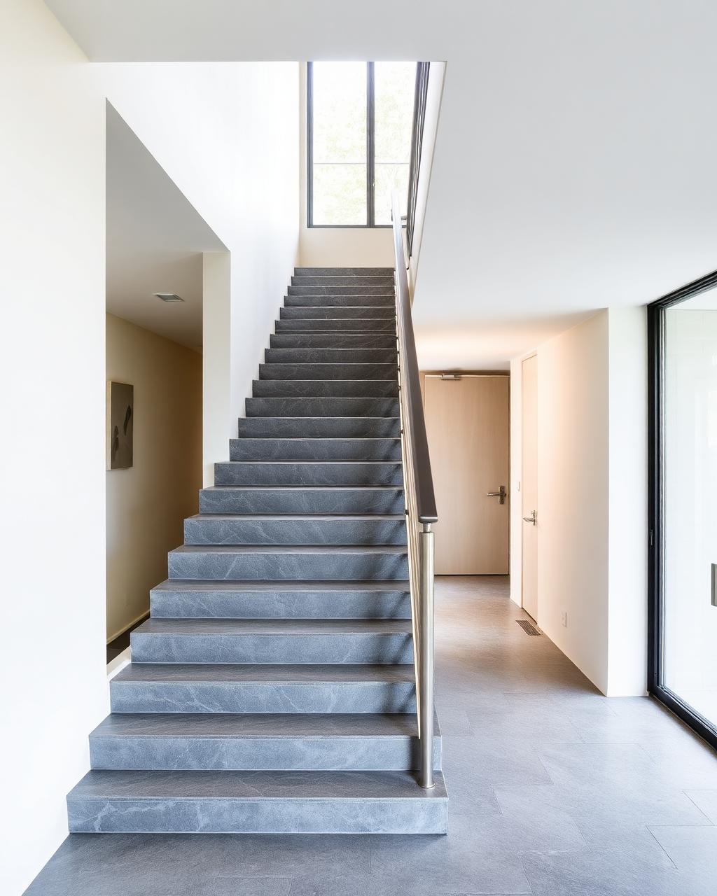 Trap in natuursteen – Lille